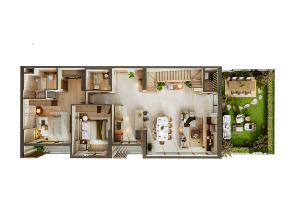 Căn hộ Sky Villa - Eco Retreat Sky Retreat