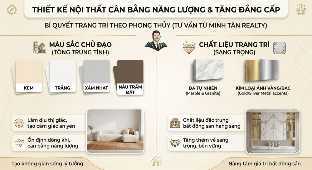 Bình ngọ 2026 ưu tiên sự cân bằng màu sắc và chất liệu