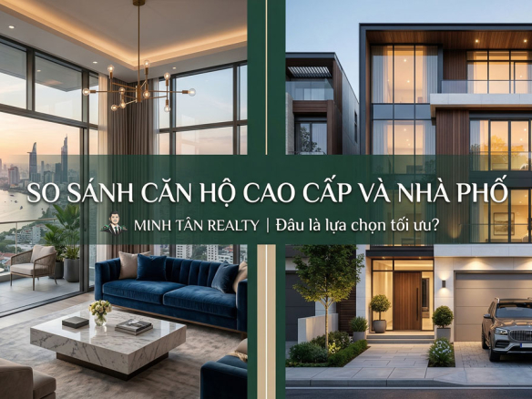 So Sánh Căn Hộ Cao Cấp Và Nhà Phố