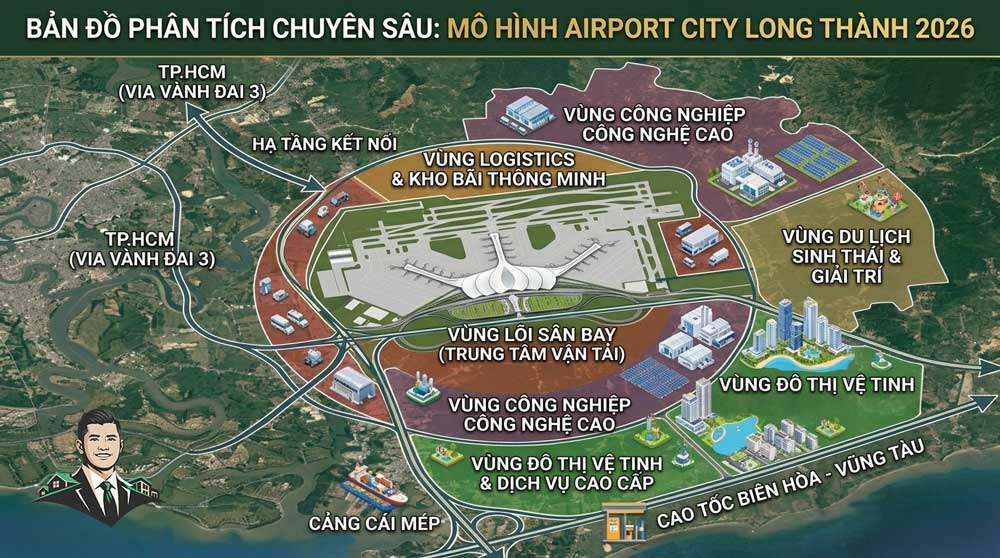 Sân Bay Long Thành 2026: Thời Điểm "Vàng" Vận Hành & Phân Tích Chuyên Sâu Từ Minh Tân Realty 2 Minh Tân Realty - Sân bay Long Thành