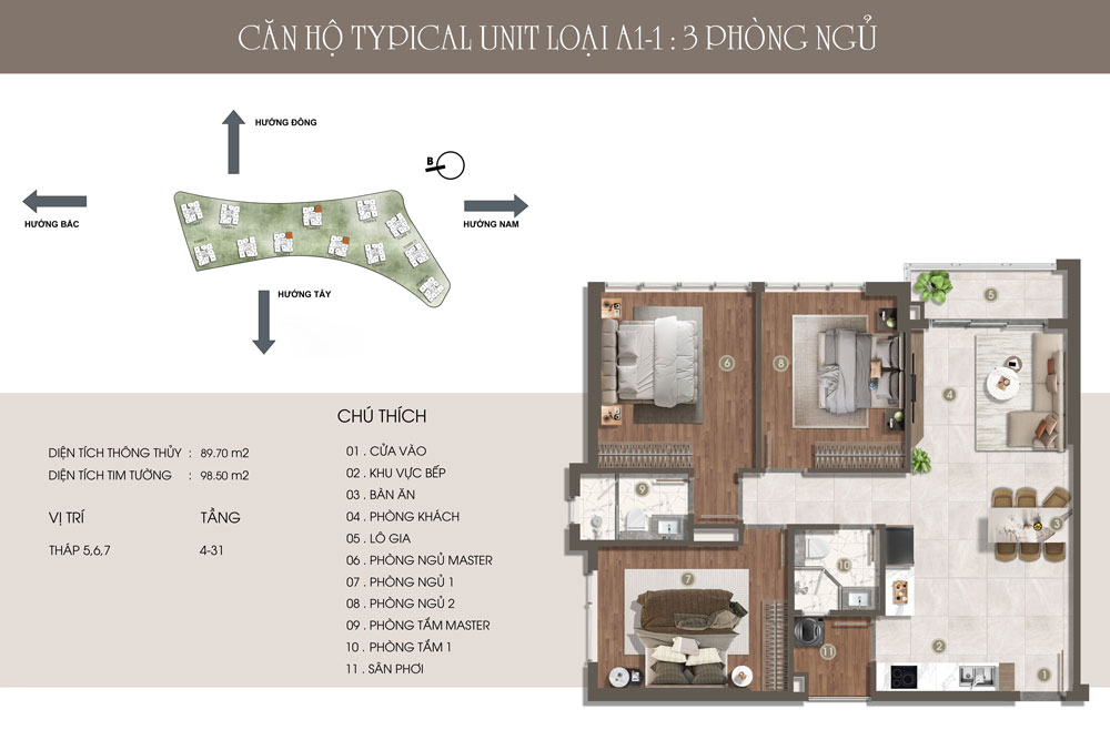 The Privé 34 The Prive 3PN - Minh Tân Realty