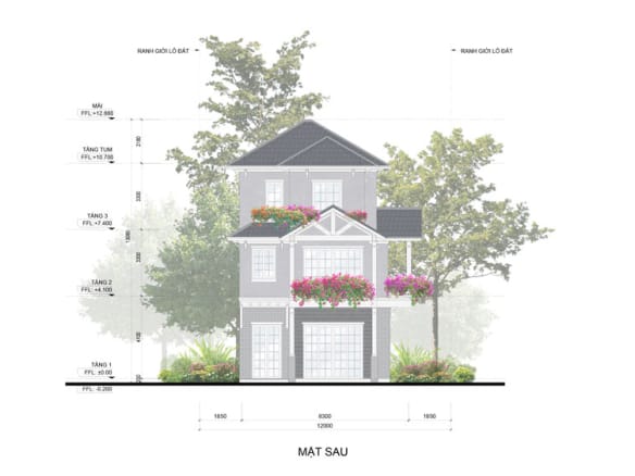 Home Retreat - Shop Villa Đơn Lập 1 mặt sau