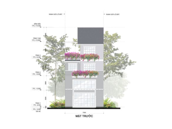 Home Retreat - Shophouse mặt trước