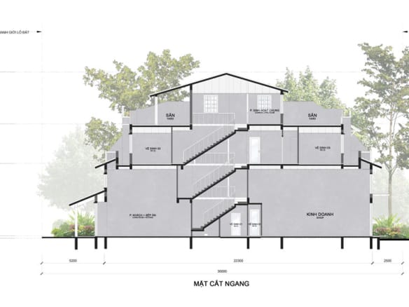 Home Retreat - Shophouse mặt cắt ngang