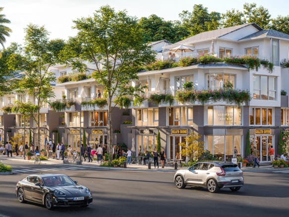 Mùa lễ hội - Rừng mai shophouse