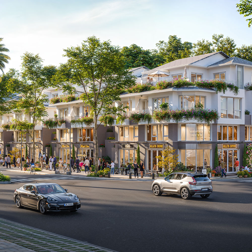 Mùa lễ hội - Rừng mai shophouse