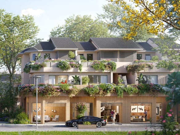 Mùa lễ hội - Rừng mai Townhouse mẫu z