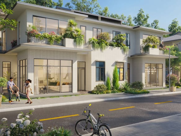 Mùa lễ hội - Rừng mai Villa song lập