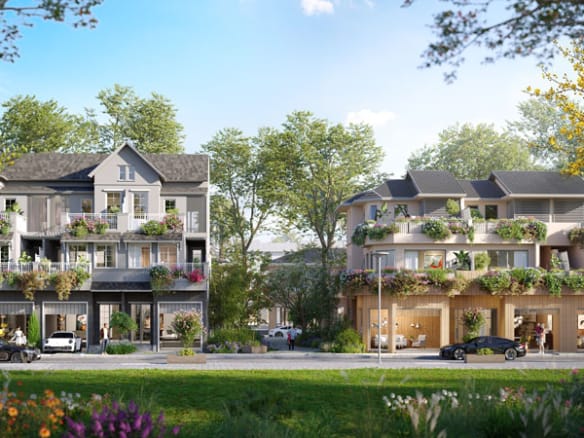 Mùa lễ hội - Rừng mai Townhouse mẫu a