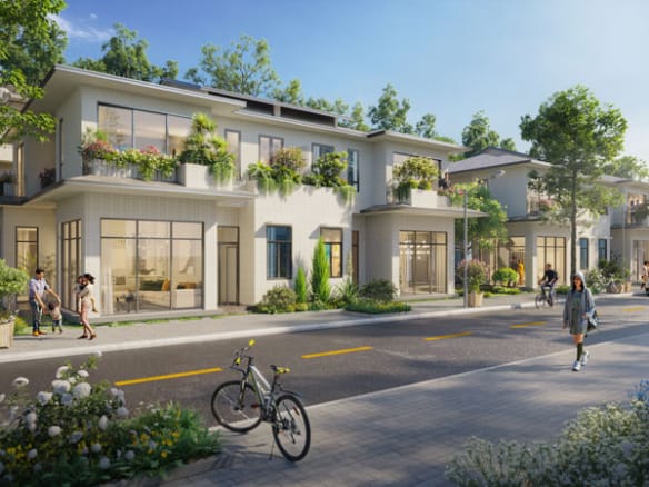 Mùa lễ hội - Rừng mai Villa song lập