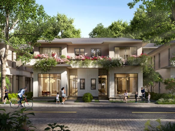 Mùa lễ hội - Rừng mai Villa song lập