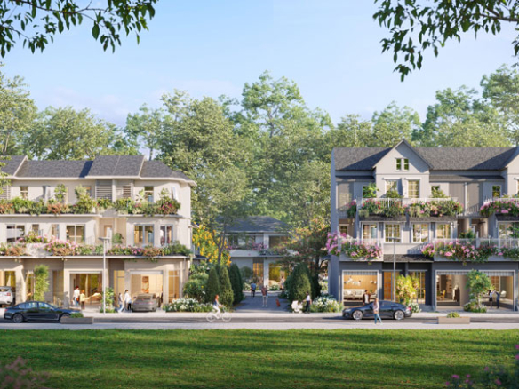 Mùa lễ hội - Rừng mai Townhouse mẫu a