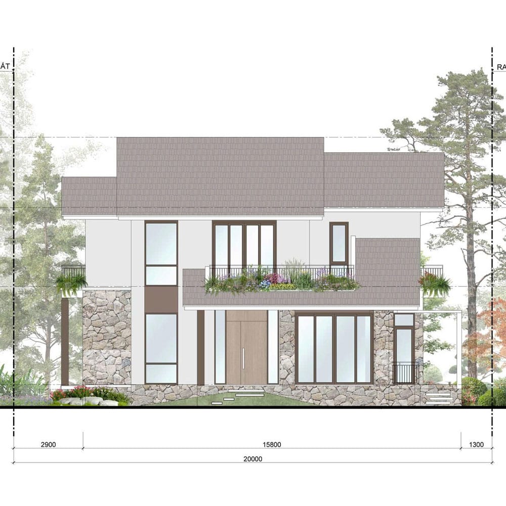 Retreat Forest Villa rừng đơn lập 4