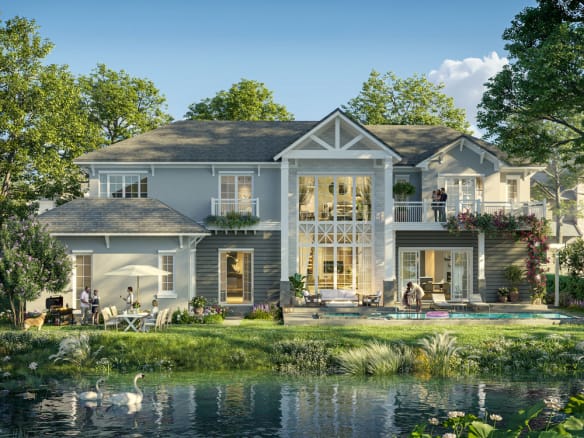 Retreat Island Villa dinh thự M-country