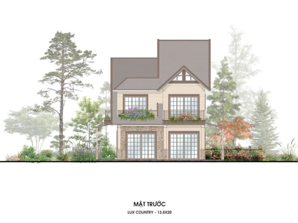 Retreat Island Villa đơn lập l-country-1 mặt trước