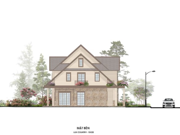 Retreat Island Villa đơn lập l-country-2 mặt bên