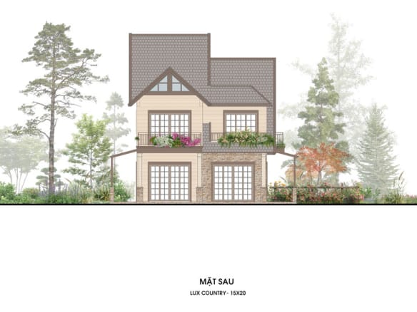 Retreat Island Villa đơn lập l-country-2 mặt sau