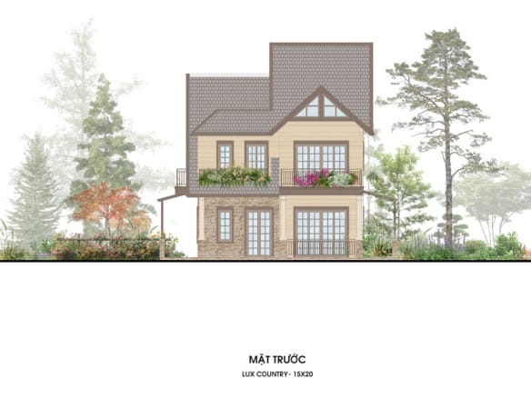 Retreat Island Villa đơn lập l-country-2 mặt trước