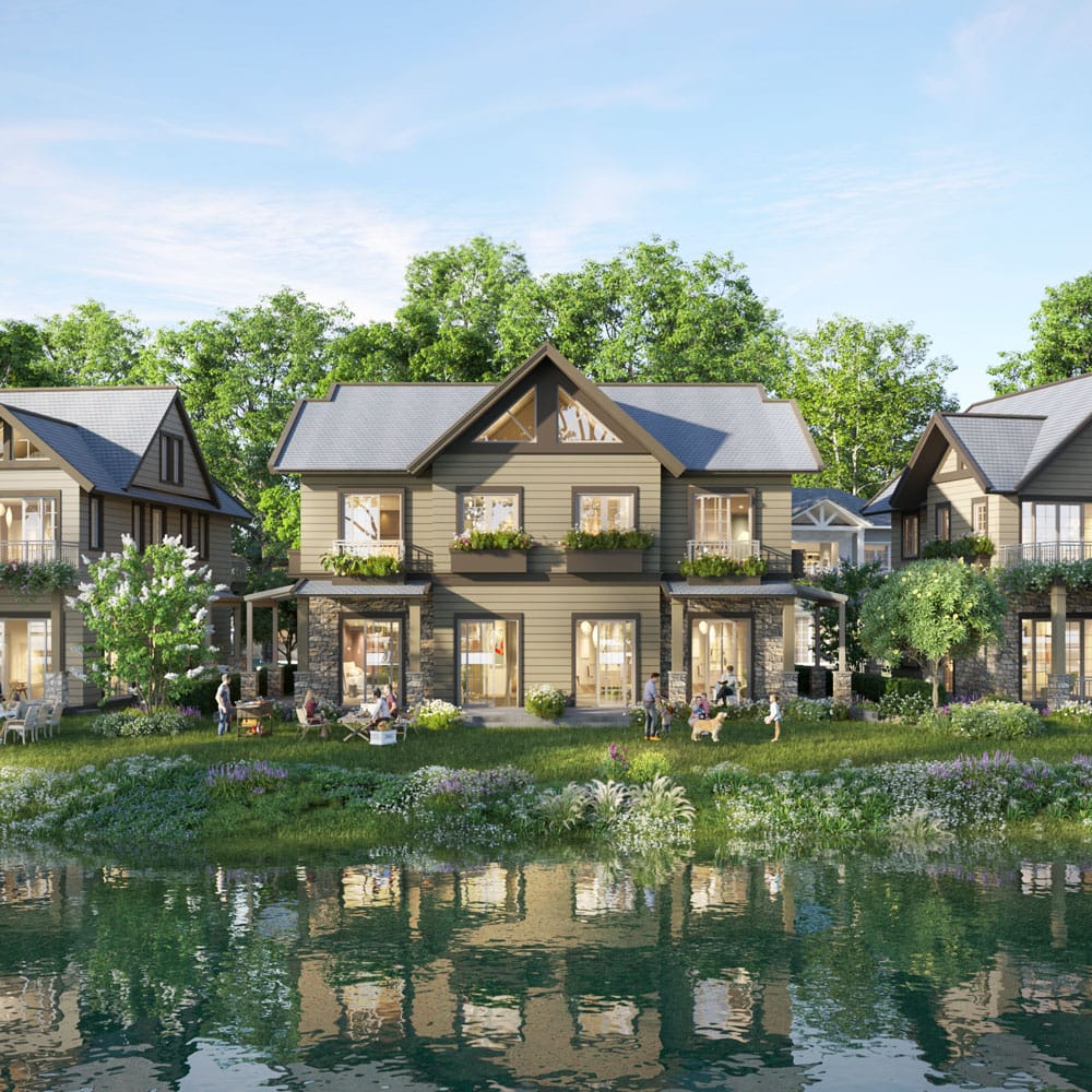 Retreat Island Villa song lập l-country