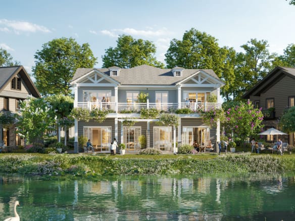 Retreat Island Villa song lập m-country