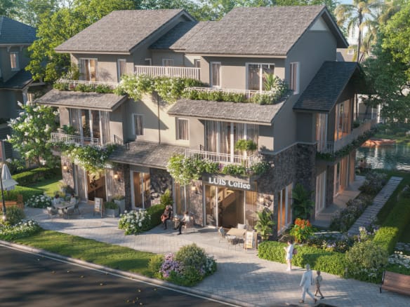 Retreat Island Shop Villa song lập m-zen