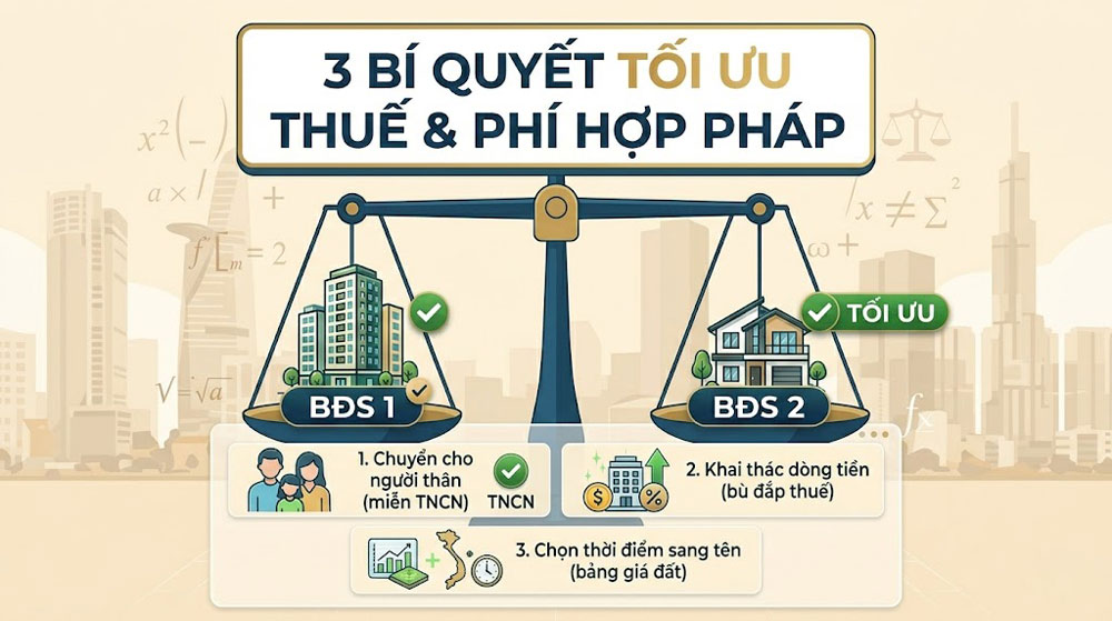 Cách tối ưu thuế và phí khi sở hữu BĐS thứ hai theo quy định mới nhất 2026 2 3 bí quyết tối ưu thuế BĐS và phí hợp pháp