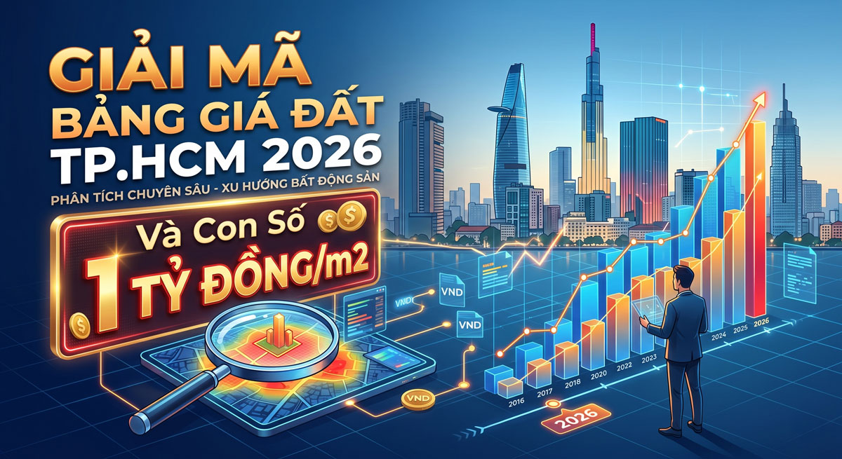 Bảng giá đất TP.HCM 2026