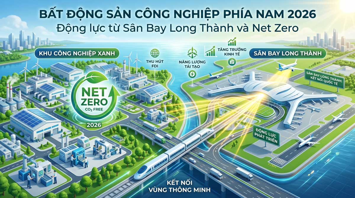 Bất động sản công nghiệp phía Nam 2026