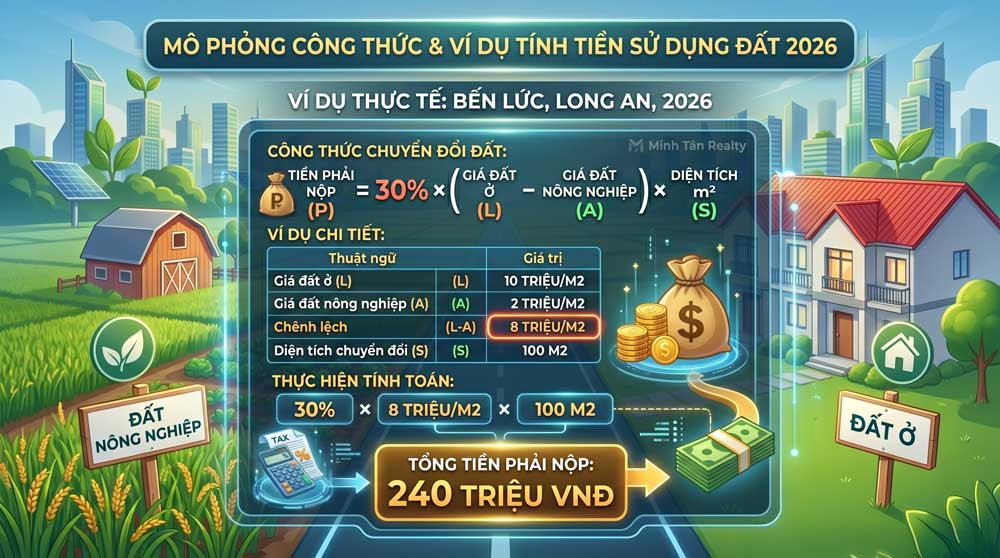 Giải Mã Bảng Giá Đất TP.HCM 2026 Và Con Số 1 Tỷ Đồng/m2 2 Cách tính 30% chênh lệch khi thực hiện thủ tục lên thổ cư năm 2026