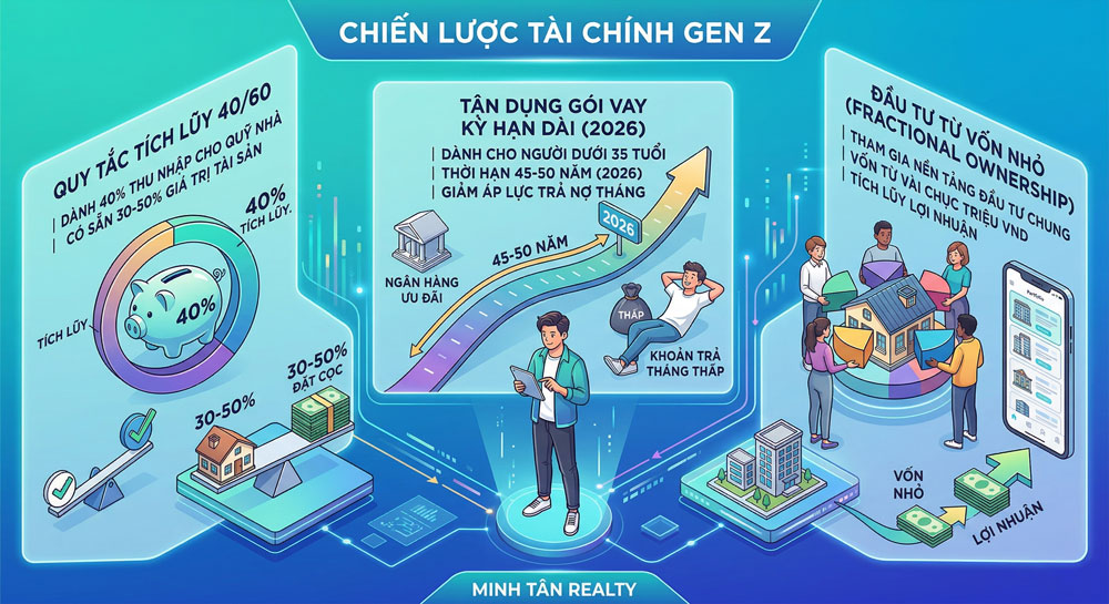 Chiến lược tài chính "Kiềng 3 chân" cho người trẻ