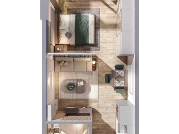 Forest Onsen R2 - Căn hộ Studio