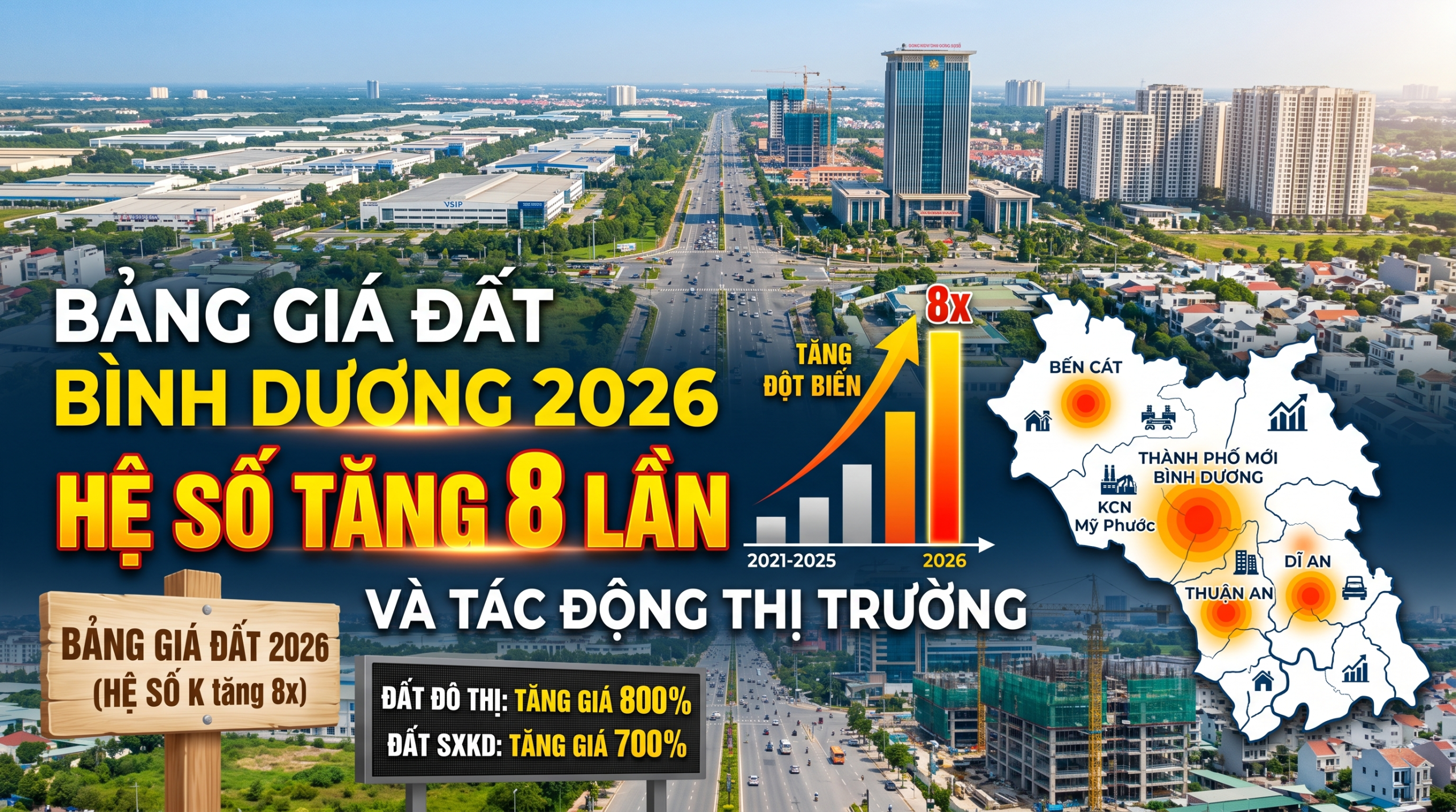 Giá đất Bình Dương 2026