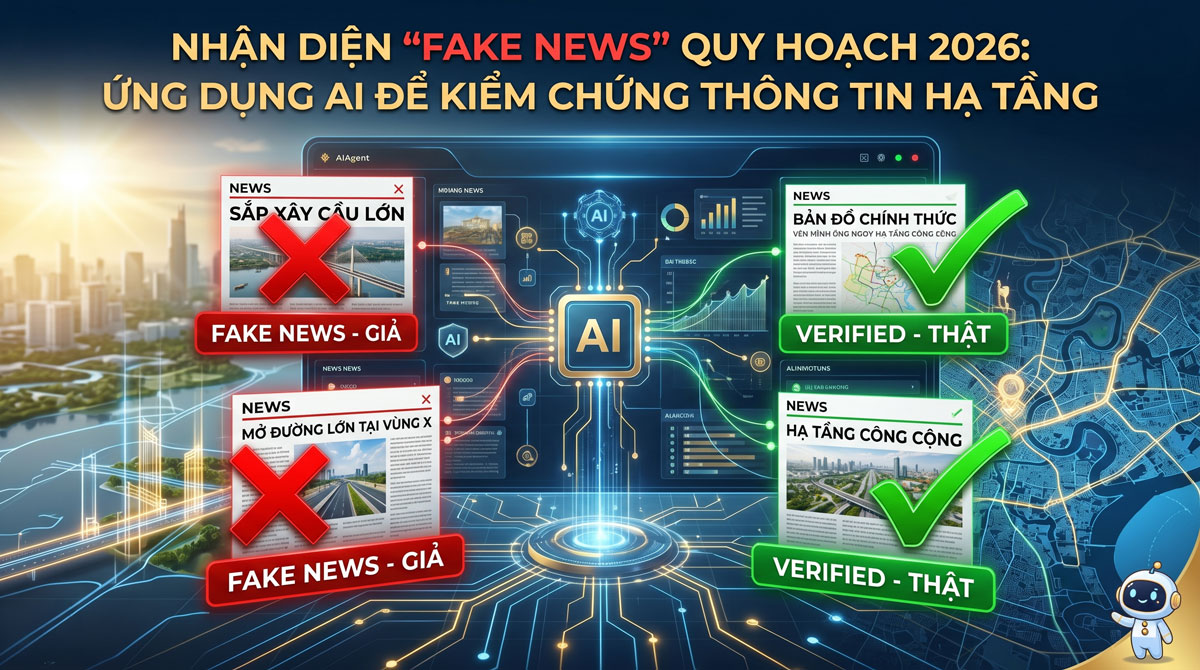 Nhận diện Fake News quy hoạch 2026