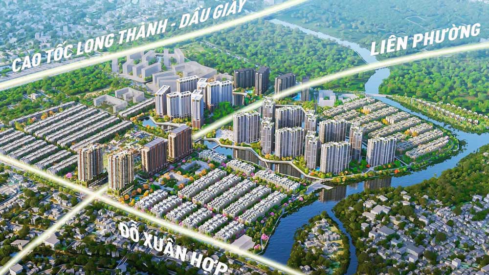 The Global City Hạ tầng xung quanh bứt phá