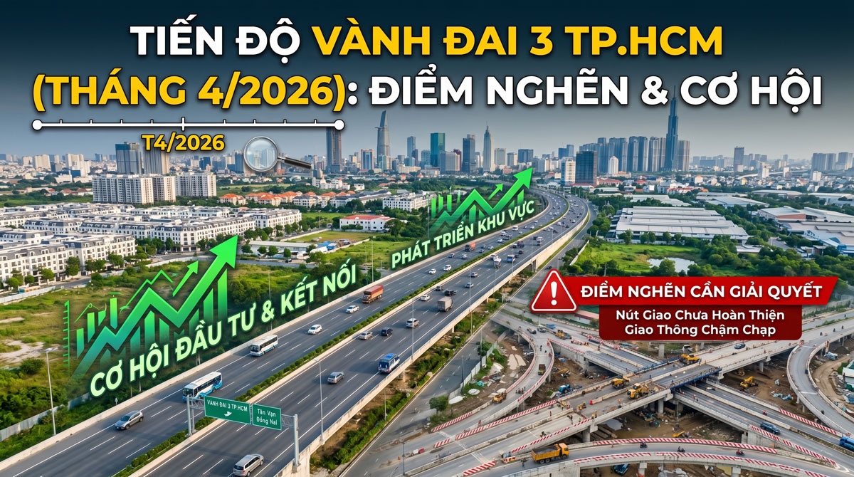 Tiến độ Vành đai 3 TP.HCM
