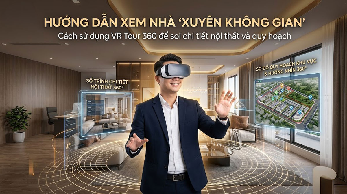 VR Tour 360 bất động sản
