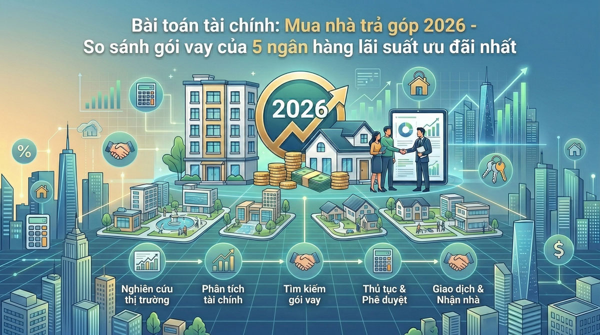 Vay mua nhà trả góp 2026