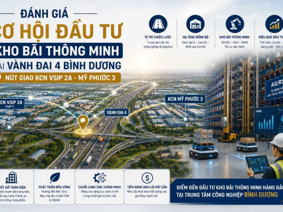 Cơ Hội Đầu Tư Kho Bãi Thông Minh Tại Vành Đai 4 Bình Dương