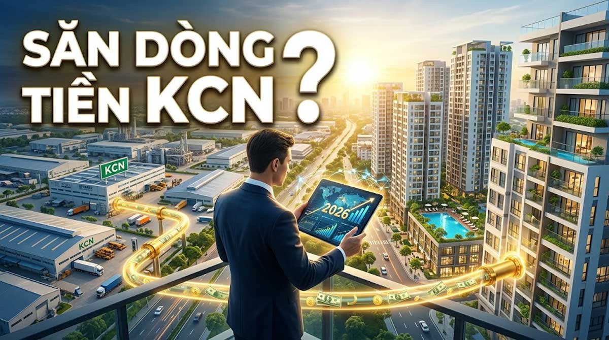 Đầu Tư Bất Động Sản Dòng Tiền 2026: Khai Thác Căn Hộ Dịch Vụ Quanh Các KCN 1 Đầu tư BĐS dòng tiền 2026