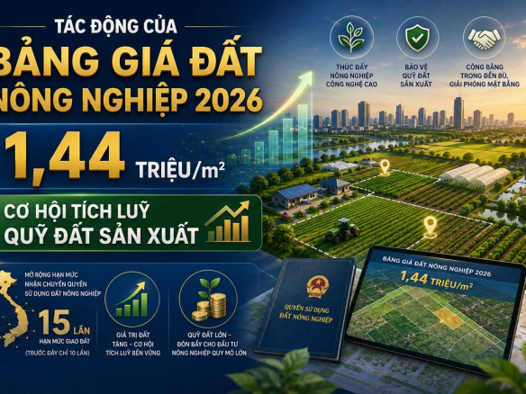 Giá Đất Nông Nghiệp 2026 Cơ Hội Tích Luỹ Quỹ Đất Sản Xuất