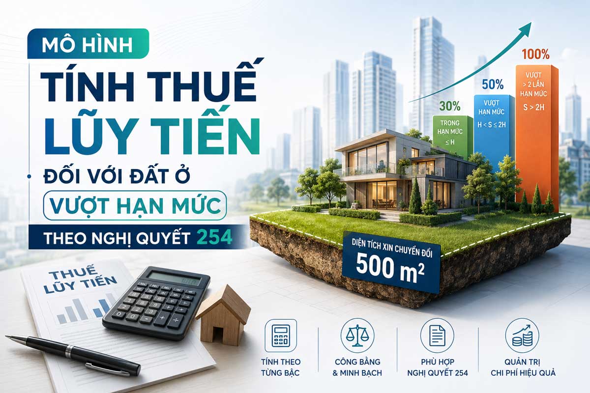 Thuế Lũy Tiến Đối Với Đất Ở Vượt Hạn Mức
