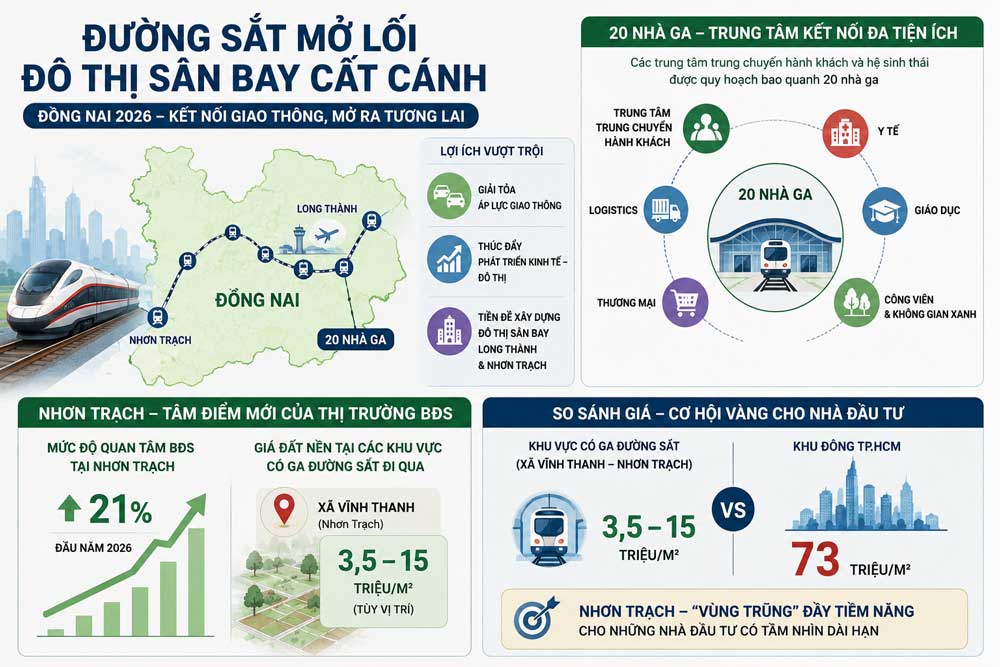 Đường Sắt Thủ Thiêm - Long Thành: Tuyến Metro 85.000 Tỷ Sắp Khởi Công Tháng 6/2026 3 Tiềm năng từ mô hình đô thị sân bay Aerotropolis