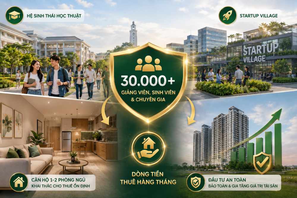 Cơ hội đầu tư căn hộ tri thức đón dòng khách thuê dài hạn Vinhomes Saigon Park