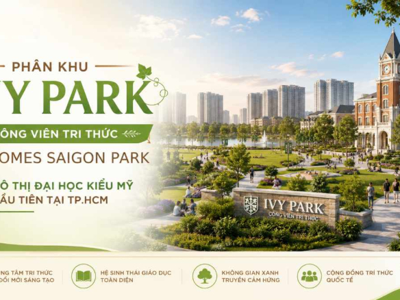 Ivy Park Vinhomes Saigon Park Công Viên Tri Thức Đô Thị Đại Học