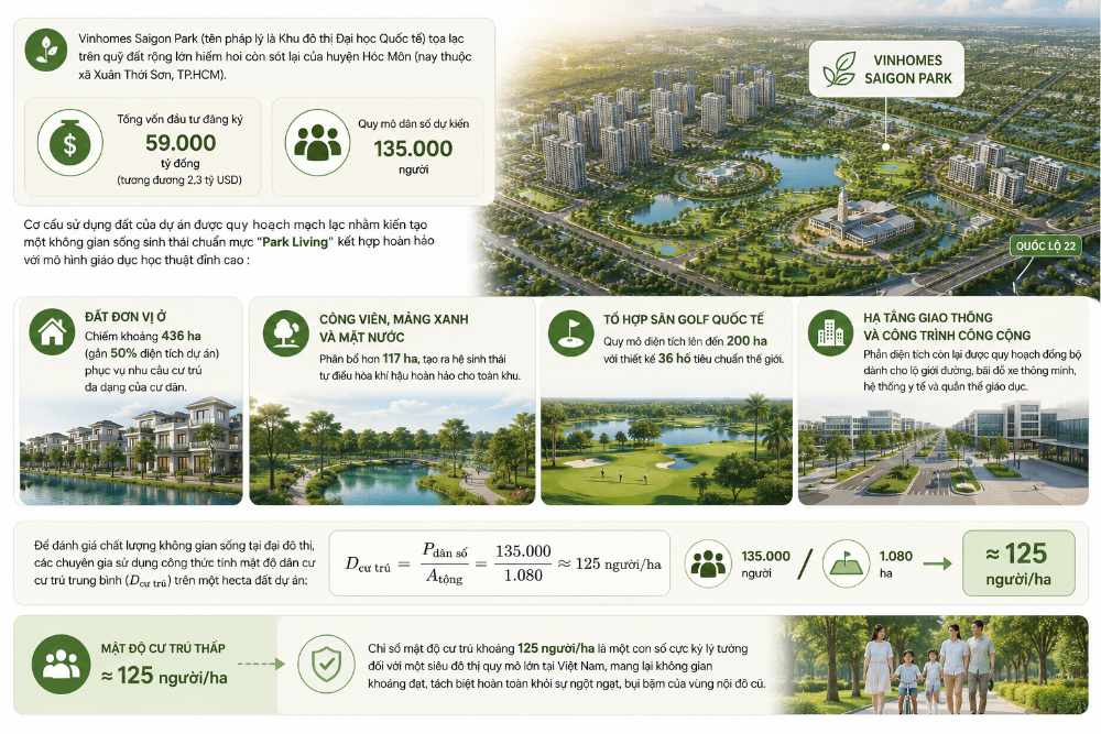 Quy mô sử dụng đất và mô hình đô thị đại học quốc tế