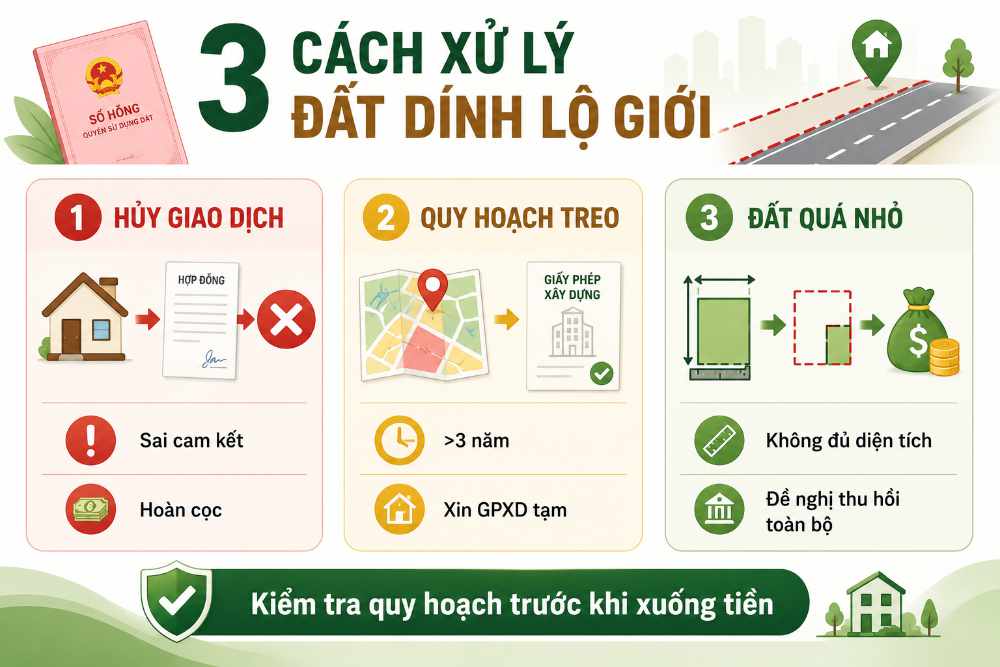 Cách Kiểm Tra Và Xử Lý Khi Mua Nhầm Nhà Phố Dính Quy Hoạch Lộ Giới 3 3 Cách xử lý đất dính lộ giới