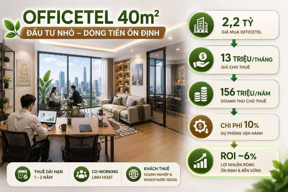 Chiến lược vận hành Officetel hiệu quả