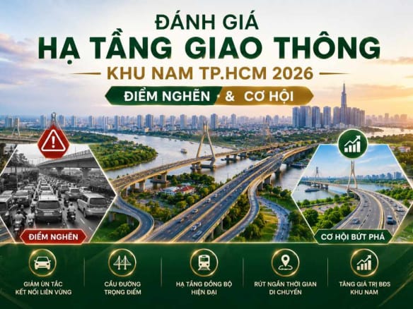 Đánh Giá Hạ Tầng Giao Thông Khu Nam TP HCM 2026