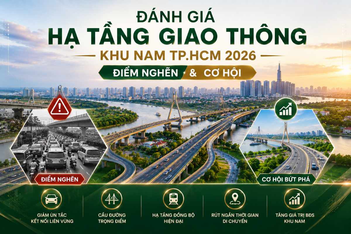 Đánh Giá Hạ Tầng Giao Thông Khu Nam TP HCM 2026