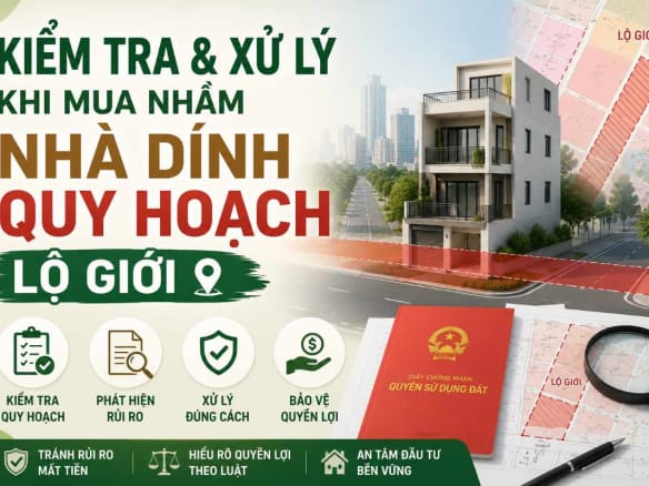 Kiểm Tra Và Xử Lý Khi Mua Nhầm Nhà Dính Quy Hoạch Lộ Giới